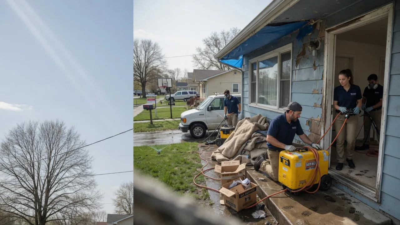 Basement Flood Cleanup in Big Wells, TX near me